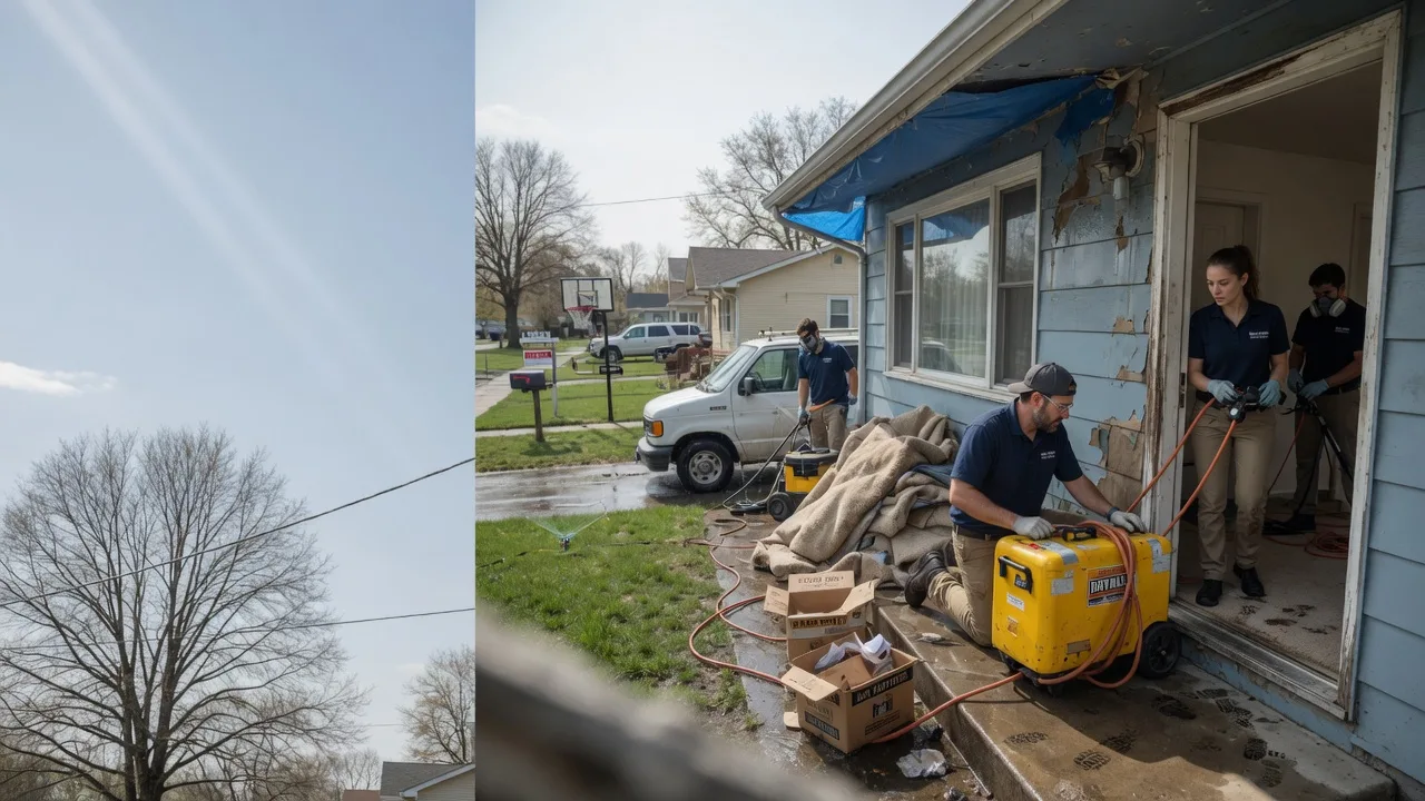 Basement Flood Cleanup in Graham, OK near me